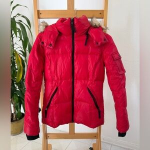 NYC Red Puffer Jacket